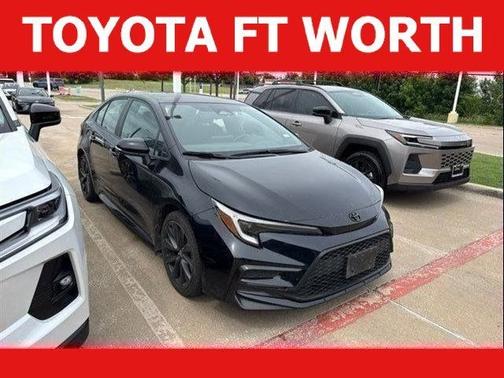 Midnight Black Metallic 2023 Toyota Corolla SE