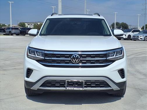 Pure White 2023 Volkswagen Atlas 3.6L SE w/Technology