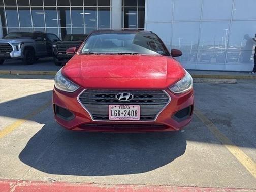 Pomegranate Red 2018 Hyundai Accent SE