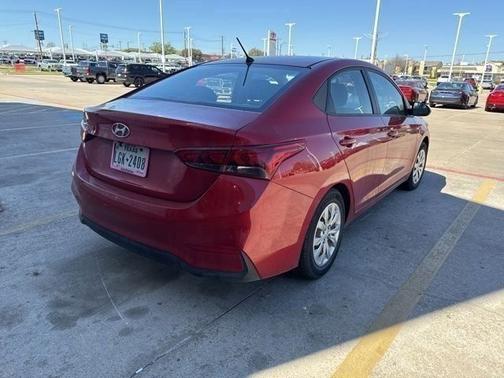 Pomegranate Red 2018 Hyundai Accent SE