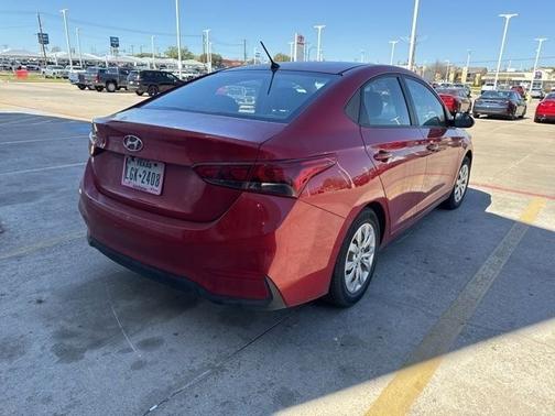 Pomegranate Red 2018 Hyundai Accent SE