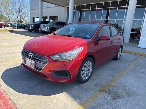 Pomegranate Red 2018 Hyundai Accent SE