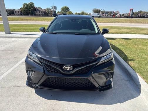 Midnight Black Metallic 2024 Toyota Camry TRD V6