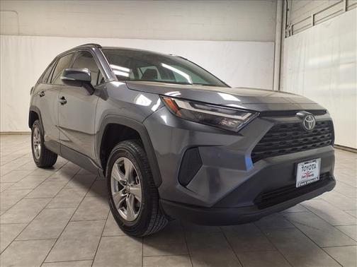 Magnetic Gray Metallic 2025 Toyota RAV4 Hybrid XLE