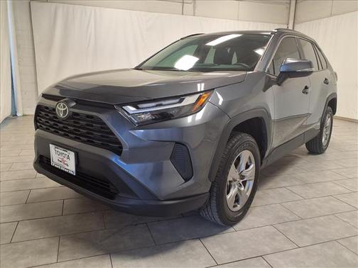 Magnetic Gray Metallic 2025 Toyota RAV4 Hybrid XLE