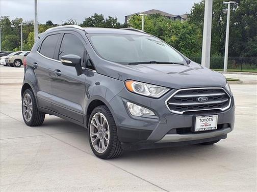 Smoke Metallic 2021 Ford EcoSport Titanium