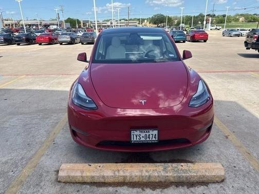 Red Multi-Coat 2022 Tesla Model Y Performance Dual Motor All-Wheel Drive