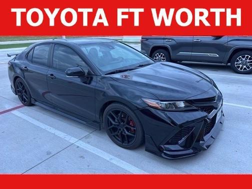 Midnight Black Metallic 2021 Toyota Camry XSE