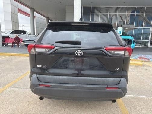 Midnight Black Metallic 2021 Toyota RAV4 LE