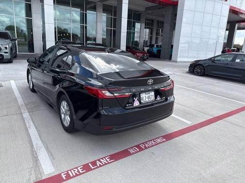 Midnight Black Metallic 2025 Toyota Camry LE