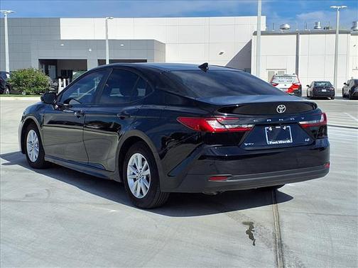 Midnight Black Metallic 2025 Toyota Camry LE