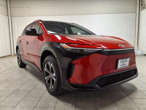 Supersonic Red 2025 Toyota bZ4X XLE