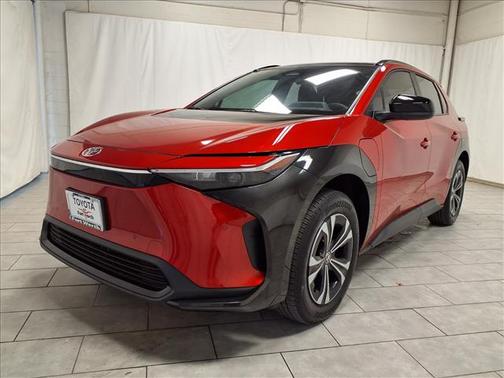 Supersonic Red 2025 Toyota bZ4X XLE