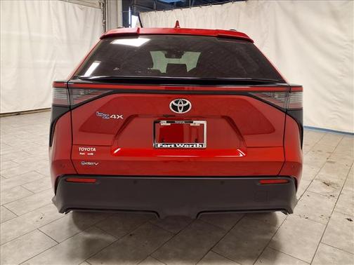 Supersonic Red 2025 Toyota bZ4X XLE