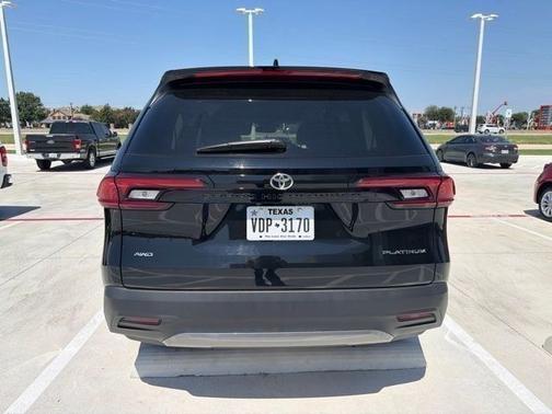 Midnight Black Metallic 2026 Toyota Grand Highlander Platinum