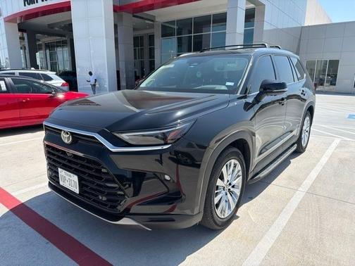 Midnight Black Metallic 2026 Toyota Grand Highlander Platinum