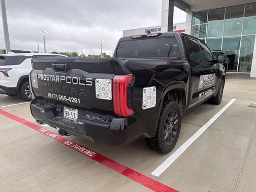 Midnight Black Metallic 2022 Toyota Tundra Platinum