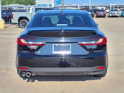 Midnight Black Metallic 2025 Toyota Camry SE