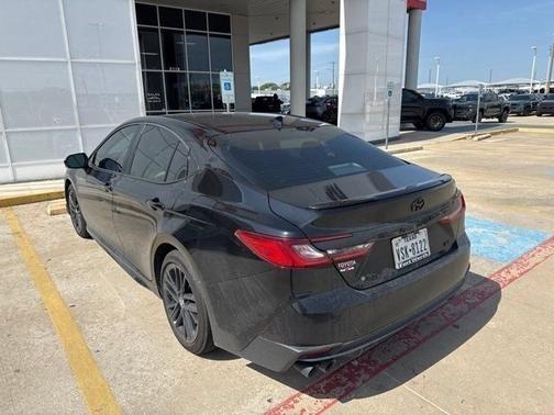 Midnight Black Metallic 2025 Toyota Camry SE