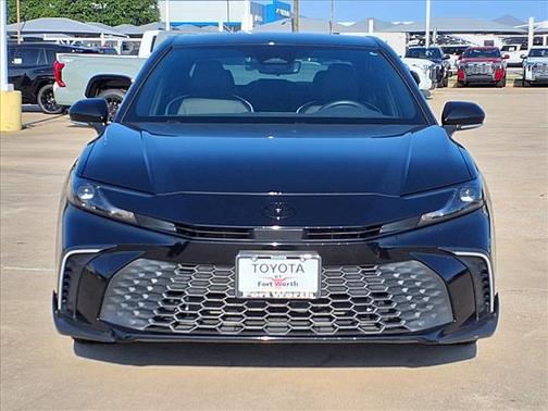 Midnight Black Metallic 2025 Toyota Camry SE