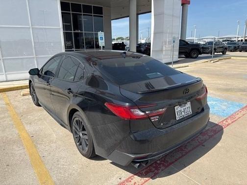 Midnight Black Metallic 2025 Toyota Camry SE