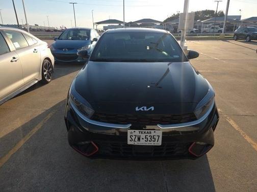 Aurora Black 2023 Kia Forte GT-Line