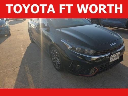 Aurora Black 2023 Kia Forte GT-Line