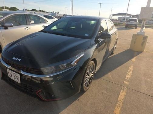 Aurora Black 2023 Kia Forte GT-Line