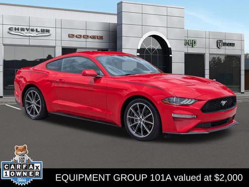 Race Red 2018 Ford Mustang EcoBoost