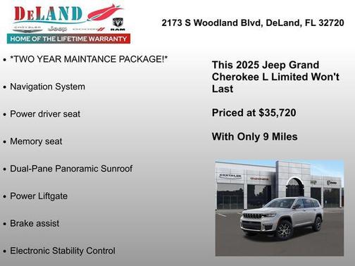 2025 Jeep Grand Cherokee L Limited
