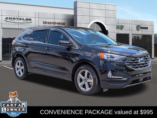 Agate Black Metallic 2021 Ford Edge SEL
