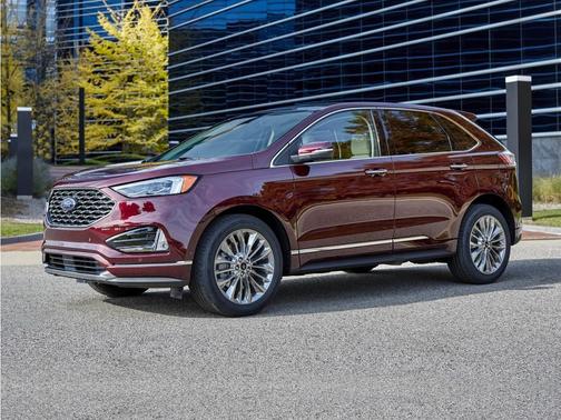 Agate Black Metallic 2021 Ford Edge SEL