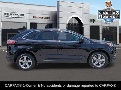 Agate Black Metallic 2021 Ford Edge SEL