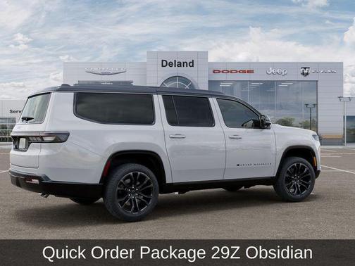 Bright White Clearcoat 2026 Jeep Grand Wagoneer L Summit Obsidian 4x4