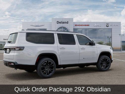 Bright White Clearcoat 2026 Jeep Grand Wagoneer L Summit Obsidian 4x4