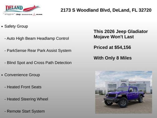 Reign 2026 Jeep Gladiator Mojave 4x4
