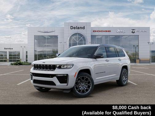 Bright White Clearcoat 2026 Jeep Grand Cherokee L Summit