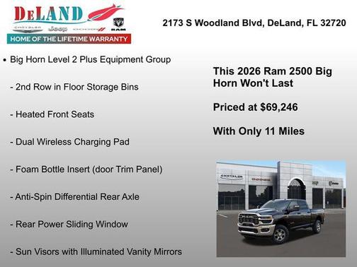 2026 RAM 2500 Big Horn