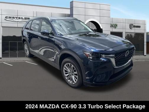 Deep Crystal Blue Mica 2024 Mazda CX-90 3.3 Turbo Select