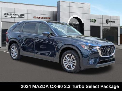 Deep Crystal Blue Mica 2024 Mazda CX-90 3.3 Turbo Select