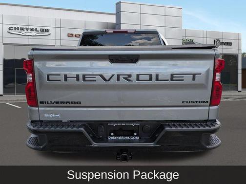Sterling Gray Metallic 2024 Chevrolet Silverado 1500 Custom Trail Boss