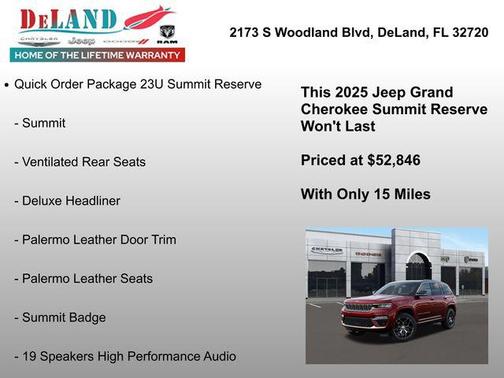 2025 Jeep Grand Cherokee Summit