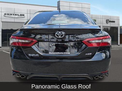 Midnight Black Metallic 2022 Toyota Camry XSE