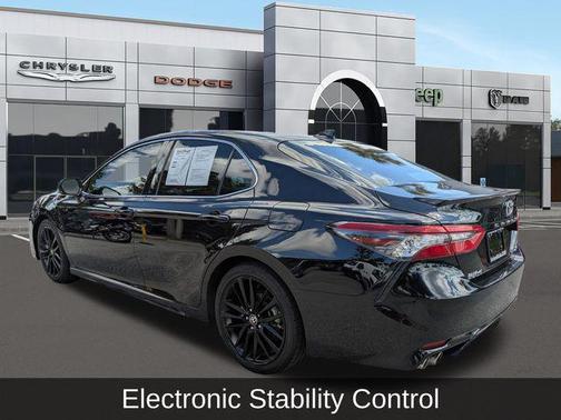 Midnight Black Metallic 2022 Toyota Camry XSE