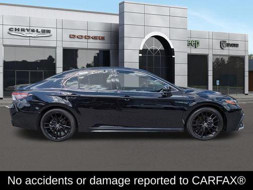 Midnight Black Metallic 2022 Toyota Camry XSE