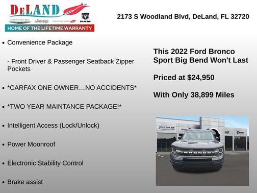 2022 Ford Bronco Sport Big Bend