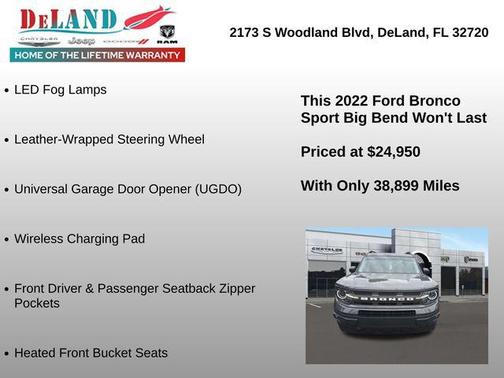 2022 Ford Bronco Sport Big Bend