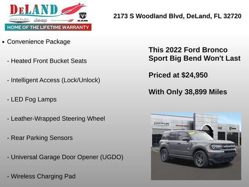 2022 Ford Bronco Sport Big Bend