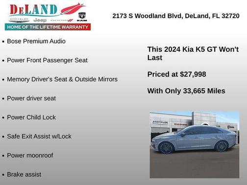 2024 Kia K5 GT