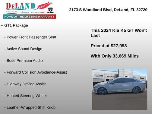 2024 Kia K5 GT